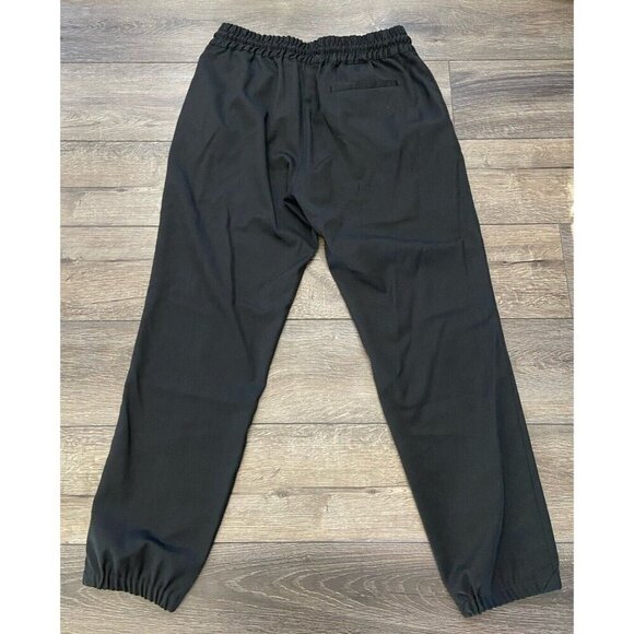 Versus Versace Jogger Pants Wool Blend Black Silver Toggle Size 52 XL - Picture 8 of 8